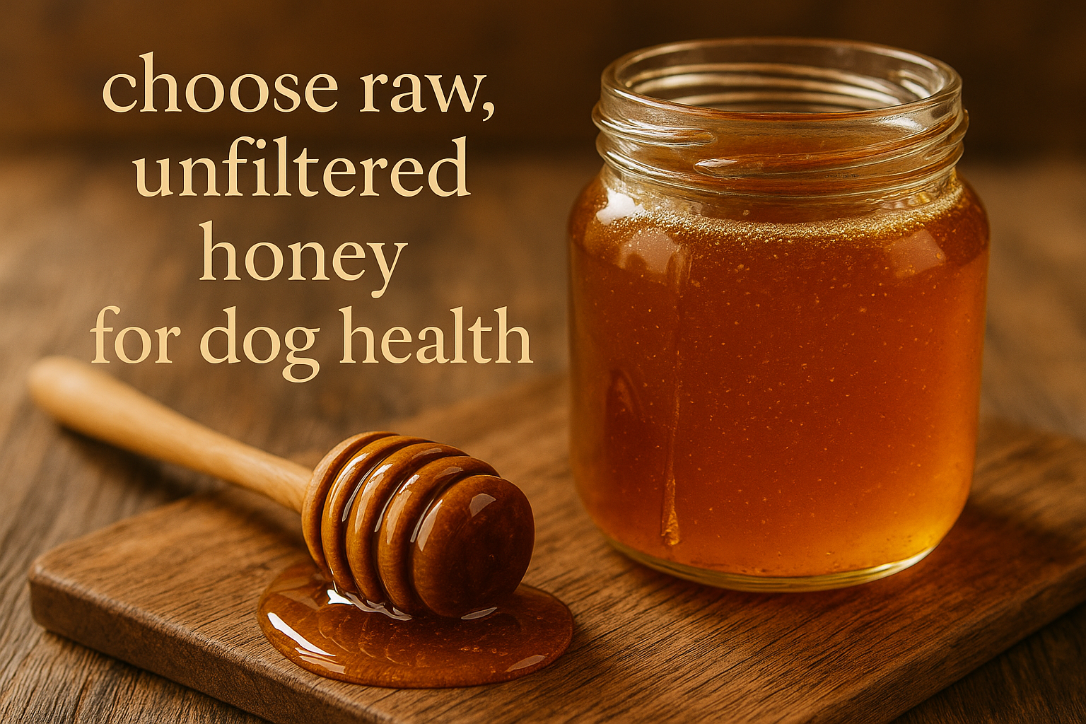 The Sweet Benefits of Raw Honey for Dogs