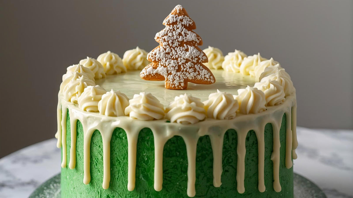 Best Dog Cake Treat - Dog Christmas Yogurt Snow Cake