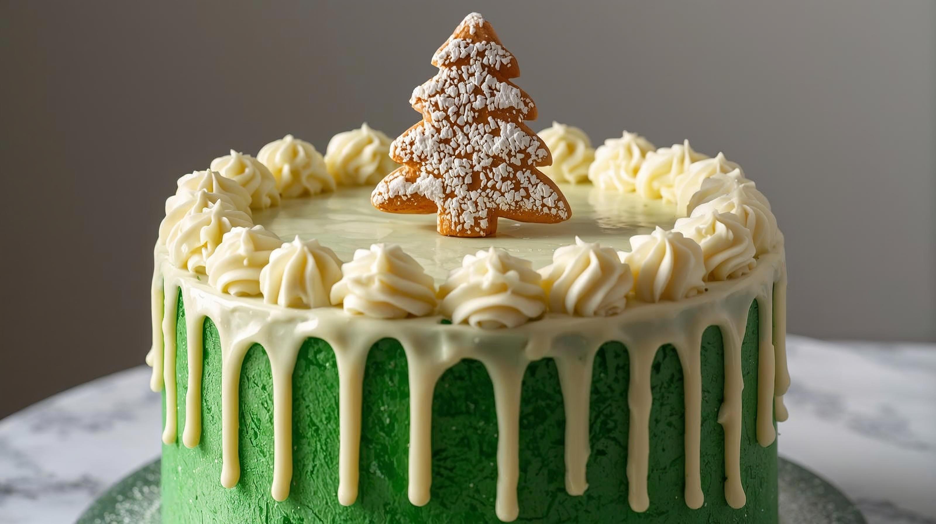 Best Dog Cake Treat - Dog Christmas Yogurt Snow Cake